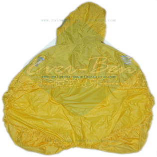 Yellow poncho rain gear for kids poncho rain jacket
